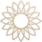 Ekena Millwork Daisy Wood Fretwork Pierced Ceiling Medallion, Alder, 22"OD x 7 5/8"ID x 1/4"T CMWP22X22X0250DAAL - alternate 1